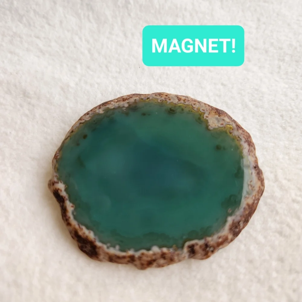 New Sliced Stone Magnet - Picture 1 of 2